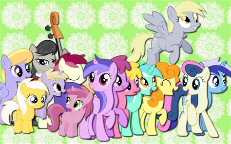 background ponies|my little pony background characters.